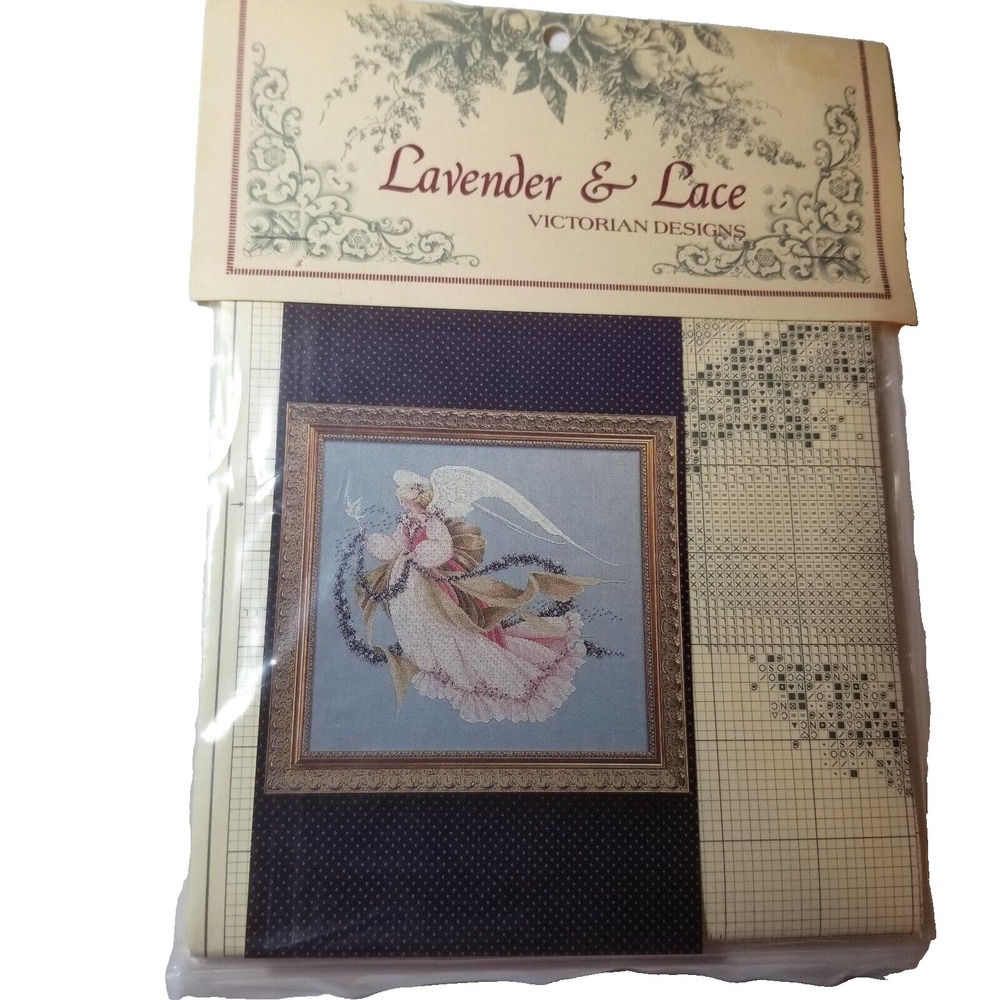 Lavender & Lace "Angel Of Summer" Cross Stitch Pattern Unopened L&L 26‎  1993